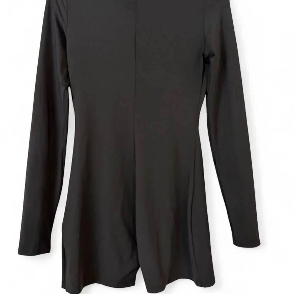 Shein Women's Black and Grey Playsuit-romper - Picture 2 of 3